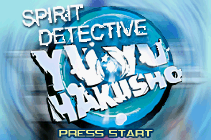 Yu Yu Hakusho Spirit Detective Title Screen